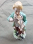 Порцеланова статуетка фигурка цигулар, снимка 1