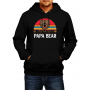 Мъжки Суитчър/Суитшърт Papa Bear Дядо,Празник,Татко,Изненада,Повод,Рожден ден, Имен Ден, снимка 2