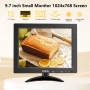 Wstirhy 9.7-инчов монитор 1024x768 LED с HDMI и USB – Видеонаблюдение, снимка 2