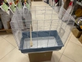 Използана клетка за малки папагали или канарчета, снимка 2