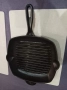 Чисто нов! Чугунен грил тиган Flame Cast Iron с размер 28х28 см, снимка 3