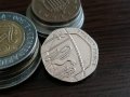 Монета - Великобритания - 20 пенса | 2014г.