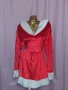 2XL/3XL Червена Коледна рокля за едра дама , снимка 7