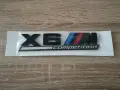 BMW X6 M Competition черна емблема лого, снимка 2