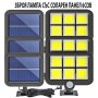 3 Броя соларна лампа с панел COB, снимка 1 - Соларни лампи - 40345071