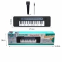 Детска йоника с микрофон, 32 клавиша, USB свързване, Размер: 47.5 см х 13.5 см, Цвят: Черен , снимка 5