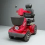 Четириколка за инвалиди на ток MaxElectric F3 2000W - Red, снимка 1