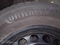 4 бр. зимни 16 цолови CONTINTAL с железни джанти за wv , снимка 1