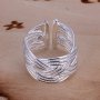 Масивен сребърен пръстен, снимка 2