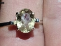 СРЕБЪРЕН ПРЪСТЕН С ЕСТЕСТВЕН СУЛТАНИТ (ТУРЦИЯ)  СЕРТИФИКАТ, снимка 7
