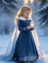 Плюшена рокля "Елза" , снимка 2