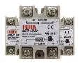 SSR-40DA ; твърдотелен релеен модул 3-32V вход DC 24-380V AC изход Високо качество, снимка 1