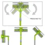 Моп, стъклочистачка с телескопична дръжка, чупеща глава, перяща предна част и резервен моп., снимка 2