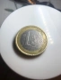 1 euro 2002 Italy mint error on the rim, снимка 2