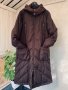 Модерно яке-палто GUXY цвят шоколад ,гъши пух,Италия, снимка 4