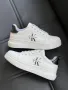 Calvin Klein Дамски Бели Маратонки👟Дамски Спортни Обувки В Бял Цвят Келвин Клайн Код E226, снимка 3