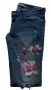 Страхотни дънки GUESS Starlet Skinny Low с флорален принт М размер , снимка 2