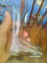 Германска стъклена халба за бира ботуш с вместимист четвърт литър, снимка 2