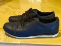 Мъжки кожени обувки 42-43 сини, снимка 7