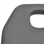 Масажна кушетка, сива, 180x62x(86,5-118) см, снимка 7