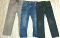 Комплект дънки за момче 4 г., снимка 1 - Детски панталони и дънки - 37707553
