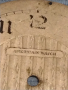 Циферблат за джобен часовник AMERICAIN WATCH стар рядък за КОЛЕКЦИЯ ЧАСТИ 43038, снимка 3