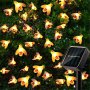 Декорация за градина соларни лампи със соларен панел с дизайн на пчели - КОД 3702, снимка 12