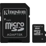 ФЛАШ КАРТА Micro SD 8 GB Kingston + адаптер за SD клас 4 MicroSD TF TransFlash, снимка 2