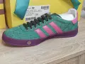 Gucci x adidas Gazelle 'Green GG Monogram No.39 !! OP 650€ Продават се обувки Adidas Gucci, снимка 4