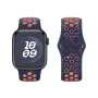 Силиконова каишка Apple Watch Ultra – 49mm, 45, 44, 42  Blue Flame Синя, снимка 1