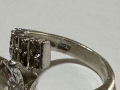 Дамски сребърен пръстен 925, 6,94гр, снимка 6