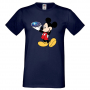 Мъжка тениска Mickey Mouse Subaru Подарък,Изненада,Рожден ден, снимка 7