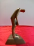 Малка Авторска Бронзова Пластика , Статуетка , снимка 3
