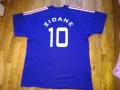 Франция футболна тениска №10 Зинедин Зидан размер ХЛ, снимка 4