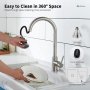 Смесител за мивка с удължител LDA20014BN