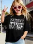 Детска тениска KATSEYE K POP BTS детски тениски, снимка 13