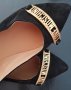 Черни обувки Love moschino, снимка 1 - Дамски елегантни обувки - 37635494