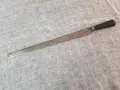 Старинен дълъг нож  с наличните маркировки, снимка 1