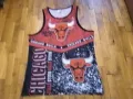 Потник тип баскетболен на Чикаго Булс фенски размер М, снимка 3