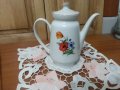 Стар български порцелан чайник кана , снимка 4