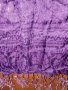 Ефектен шал в лилаво, снимка 4