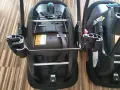 4 бр. Mountain Buggy – 2 кошници за кола Protect 0-13 кг + 2 коша Plus за новородено, снимка 18