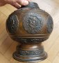 200 годишна - 18ти век колекционерска Китайска бронзова ваза, снимка 12