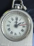 Съветски джобен часовник с пластмасов капак механичен за КОЛЕКЦИЯ 18277, снимка 3