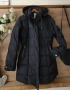 Черно зимно яке с качулка гъши пух VANNICCI , снимка 1