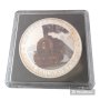 Цветна сребърна монета влак China Express 5$ Liberia 2011, снимка 1 - Нумизматика и бонистика - 42917800