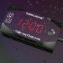 ПРОМО 3в1 Качествен дигитален часовник термометър волтметър светещи цифри за кола автомобил мотор, снимка 5