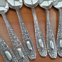 Прибори за хранене вилици лъжици ножове и лъжички , снимка 2 - Антикварни и старинни предмети - 36989809