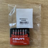 HILTI - Bit-Set-Compakt Uni Torsion / Комплект корави и надеждни битове!!! ЧИСТО НОВИ !!!  Germany, снимка 1 - Други инструменти - 29388562