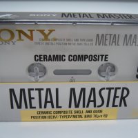 Аудиокасета SONY METAL MASTER 90 TYPE IV, снимка 3 - Аудио касети - 37773769